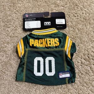 XS Dog Cat Pet Green Bay Packers Jersey Apparel